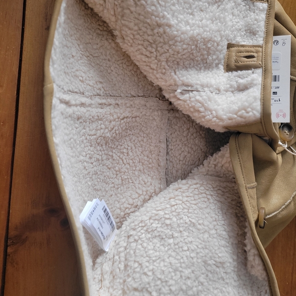 Zara Kids Beige Puffer Jacket with Hood - Picture 3 of 3